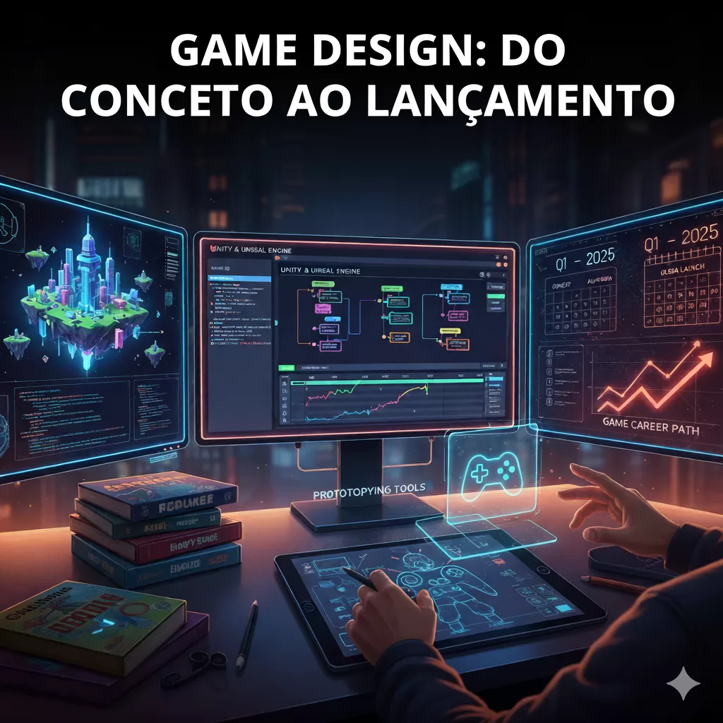 Guia Completo de Game Design 2025: do Conceito ao Lançamento de um Jogo ...